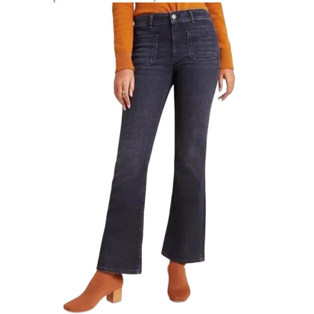 Pilcro and the Letterpress High-Rise Slim Bootcut Jeans Size 28